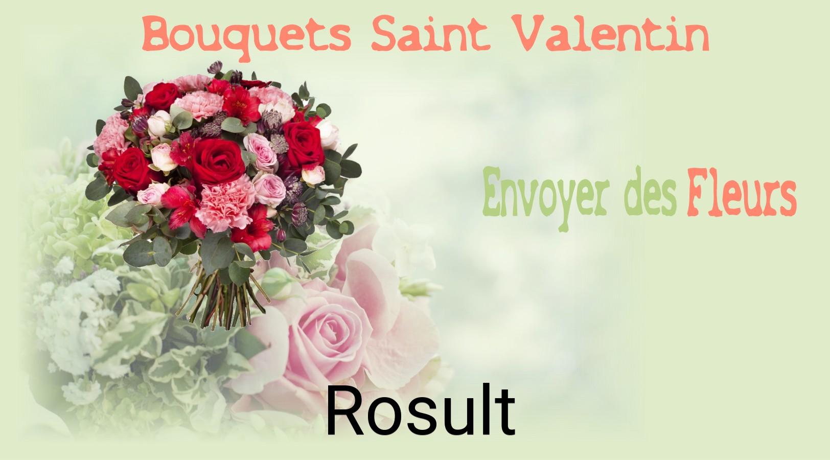 Roses de Saint-Valentin livrées à Rosult